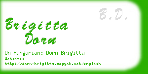 brigitta dorn business card